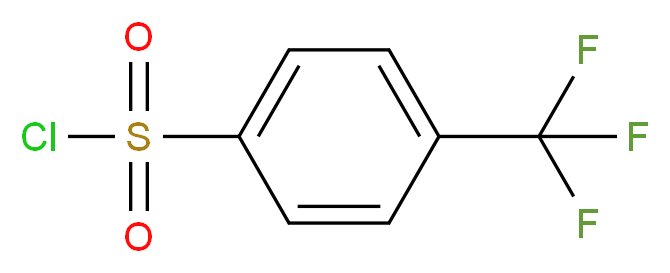 4-(TrifluoroMethyl)benzenesulfonylchloride_Molecular_structure_CAS_2991-42-6)