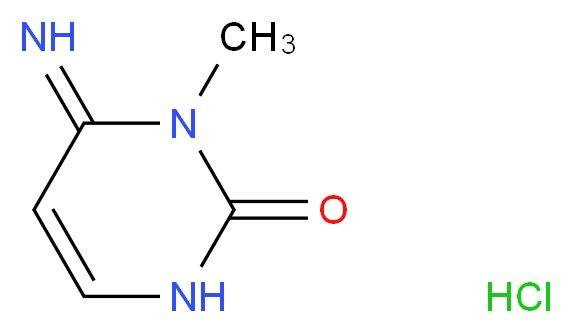 3-Methylcytosine hydrochloride_Molecular_structure_CAS_90009-77-1)