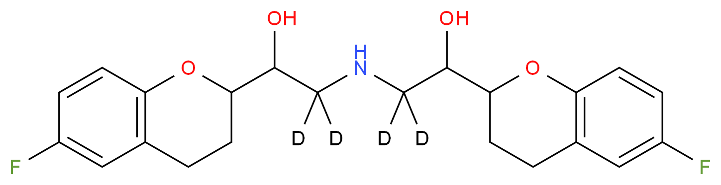 rac Nebivolol-d4 (Major)_Molecular_structure_CAS_)