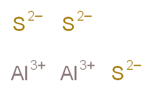 Aluminum sulfide_Molecular_structure_CAS_1302-81-4)