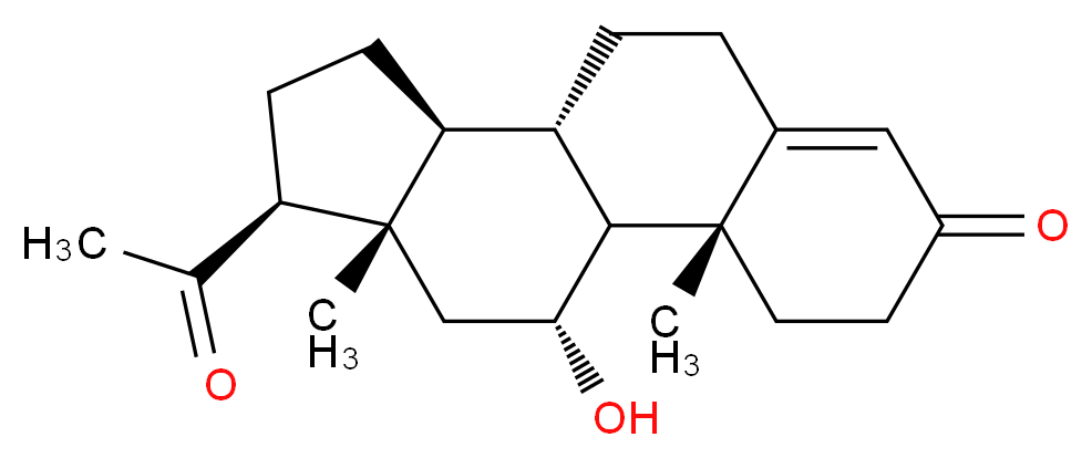(+)-11α-Hydroxyprogesterone_Molecular_structure_CAS_80-75-1)