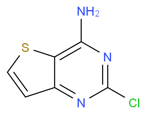4-Amino-2-chlorothieno[3,2-d]pyrimidine_Molecular_structure_CAS_16234-40-5)