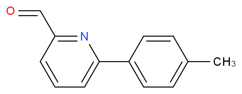 6-(4-METHYLPHENYL)PYRIDINE-2-CARBALDEHYDE_Molecular_structure_CAS_)