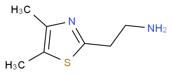 2-(4,5-dimethyl-1,3-thiazol-2-yl)ethanamine_Molecular_structure_CAS_924866-03-5)