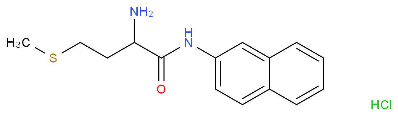 DL-Methionine β-naphthylamide hydrochloride_Molecular_structure_CAS_97405-58-8)