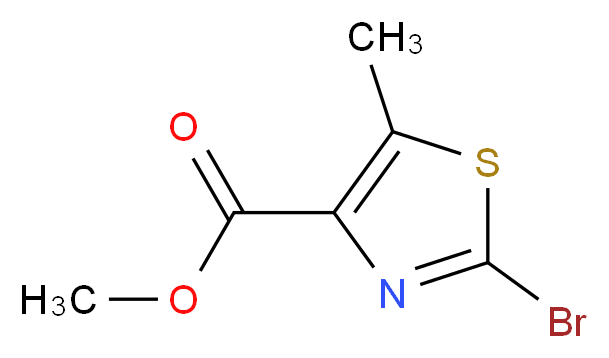 Methyl 2-bromo-5-methylthiazole-4-carboxylate_Molecular_structure_CAS_56355-61-4)