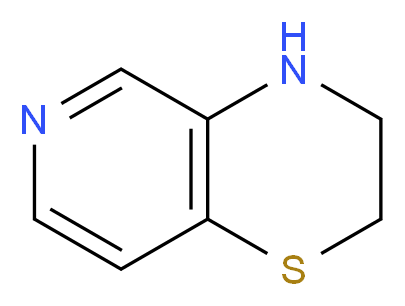 2H,3H,4H-pyrido[4,3-b][1,4]thiazine_Molecular_structure_CAS_)