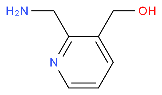 3-(HYDROXYMETHYL)-2-PYRIDINEMETHYLAMINE_Molecular_structure_CAS_885523-70-6)