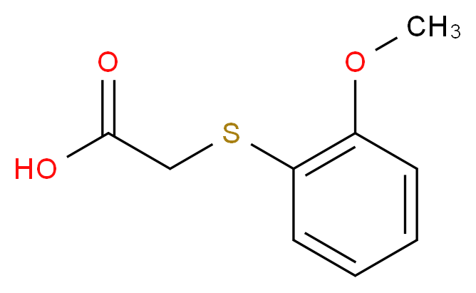 2-[(2-methoxyphenyl)sulfanyl]acetic acid_Molecular_structure_CAS_)