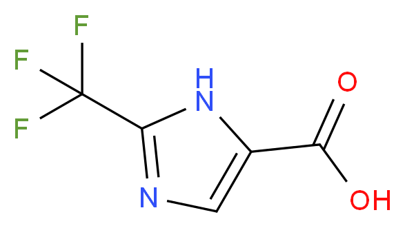 2-(Trifluoromethyl)-1H-imidazole-5-carboxylic acid_Molecular_structure_CAS_78016-98-5)