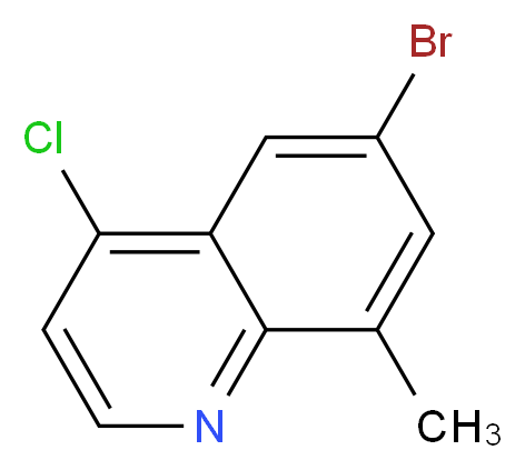 6-Bromo-4-chloro-8-methylquinoline_Molecular_structure_CAS_1086062-90-9)