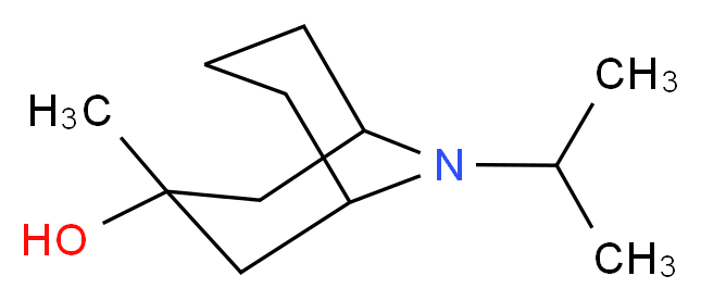 3-methyl-9-(propan-2-yl)-9-azabicyclo[3.3.1]nonan-3-ol_Molecular_structure_CAS_)