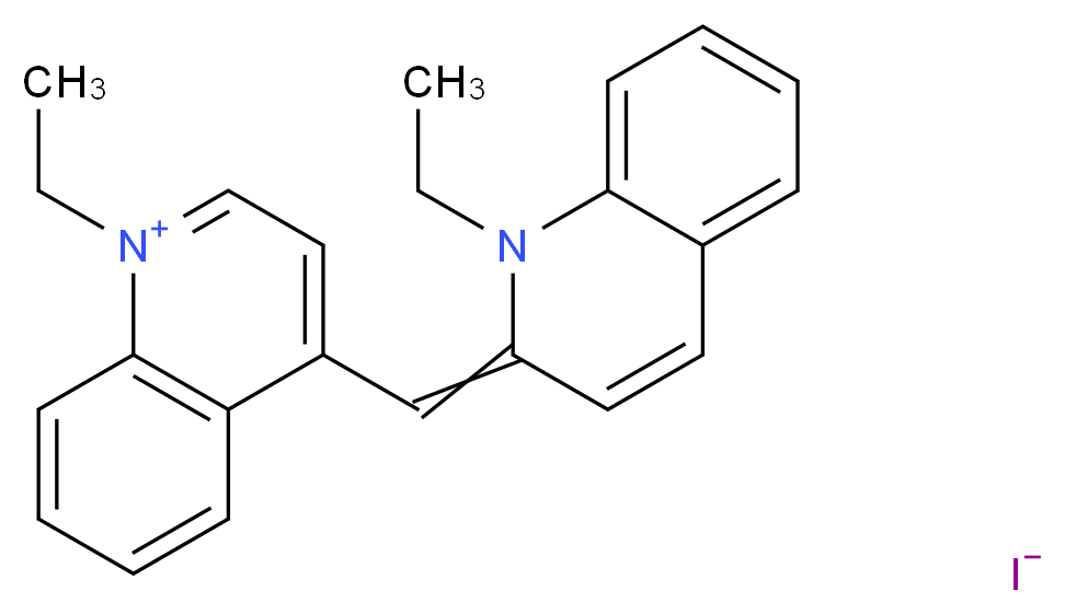 1,1′-Diethyl-2,4′-cyanine iodide_Molecular_structure_CAS_634-21-9)