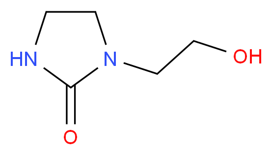 1-(2-hydroxyethyl)imidazolidin-2-one_Molecular_structure_CAS_)