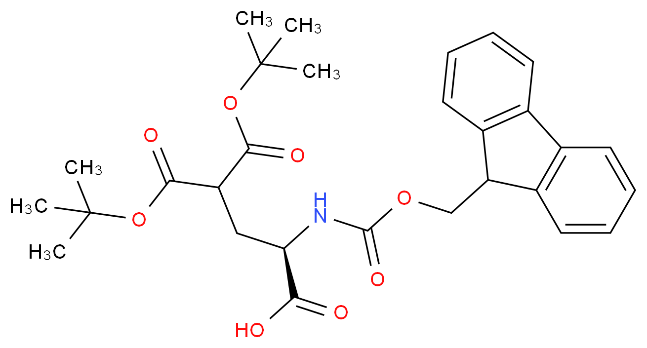 Fmoc-gamma-carboxy-D-glutamic acid gamma,gamma-di-t-butyl ester_Molecular_structure_CAS_111662-65-8)