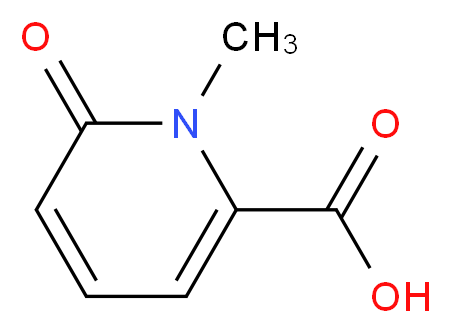 1-methyl-6-oxo-1,6-dihydropyridine-2-carboxylic acid_Molecular_structure_CAS_59864-31-2)