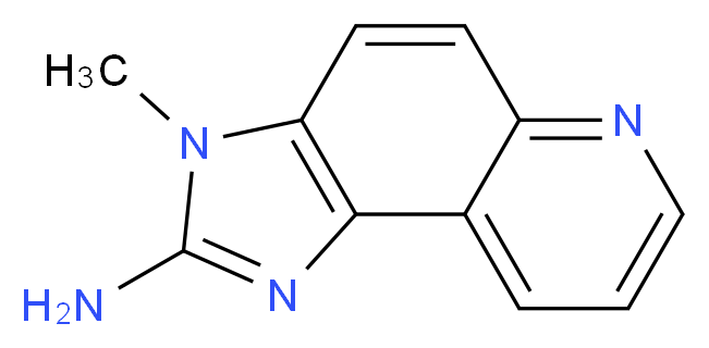 2-Amino-3-methyl-3H-imidazo[4,5-f]quinoline_Molecular_structure_CAS_76180-96-6)