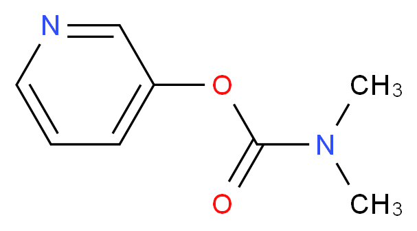 Pyridin-3-yl diMethylcarbaMate_Molecular_structure_CAS_51581-32-9)