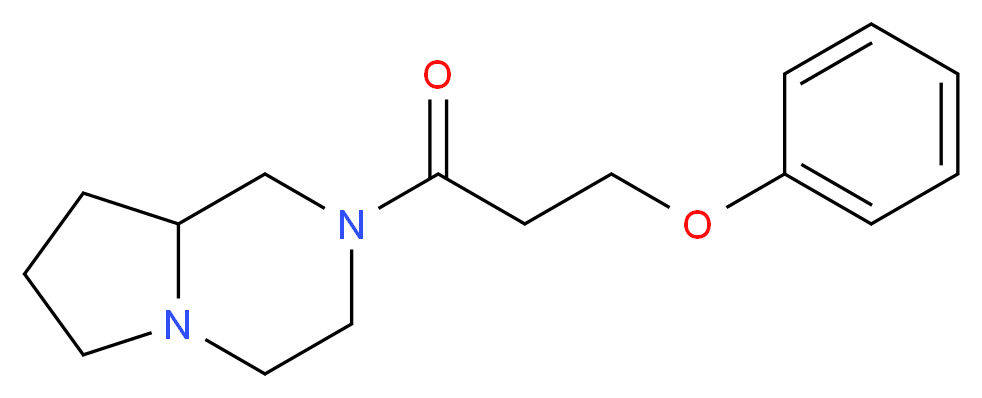 2-(3-phenoxypropanoyl)octahydropyrrolo[1,2-a]pyrazine_Molecular_structure_CAS_)