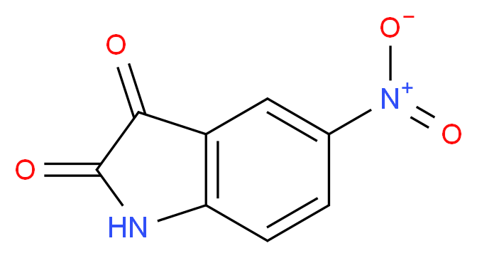 5-Nitro-1H-indole-2,3-dione_Molecular_structure_CAS_)