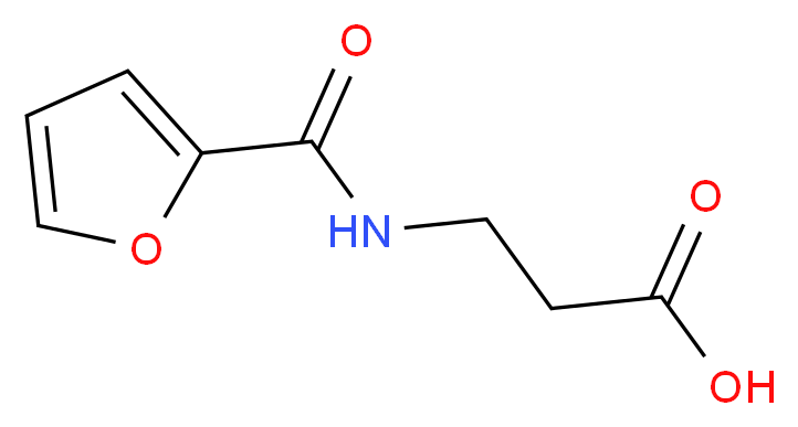N-(2-Furoyl)-beta-alanine_Molecular_structure_CAS_)