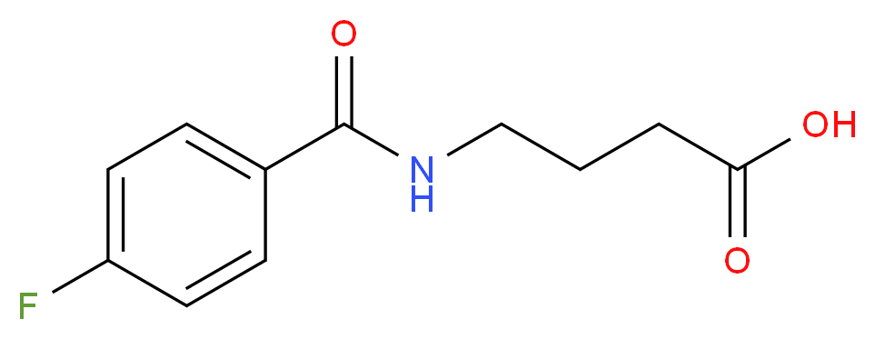 4-[(4-fluorophenyl)formamido]butanoic acid_Molecular_structure_CAS_)