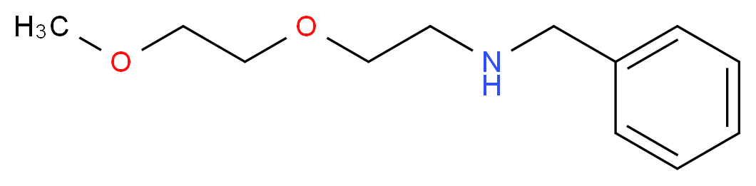 benzyl[2-(2-methoxyethoxy)ethyl]amine_Molecular_structure_CAS_)