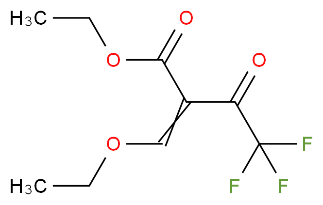Ethyl 2-ethoxymethylene-4,4,4-trifluoro-3-oxobutyrate_Molecular_structure_CAS_571-55-1)