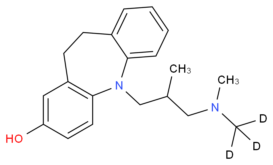 2-Hydroxy Trimipramine-d3_Molecular_structure_CAS_1189647-53-7)