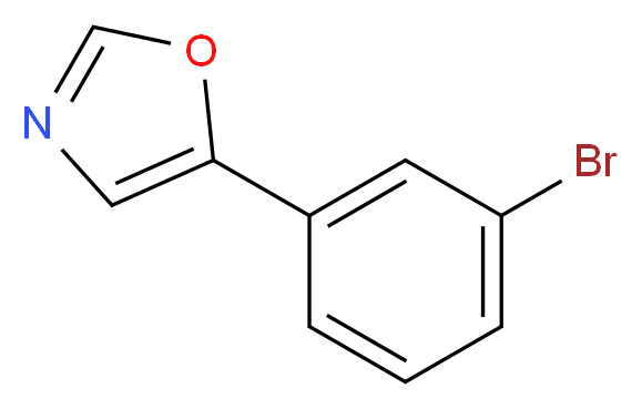 5-(3-Bromophenyl)-1,3-oxazole 97%_Molecular_structure_CAS_243455-57-4)