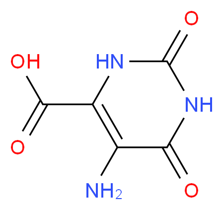 5-AMINO-6-CARBOXY-2,4-DIHYDROXYPYRIMIDINE_Molecular_structure_CAS_7164-43-4)