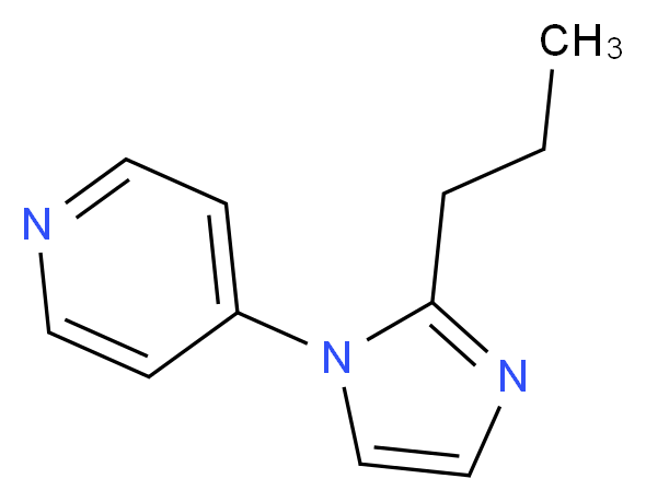 4-(2-propyl-1H-imidazol-1-yl)pyridine_Molecular_structure_CAS_)