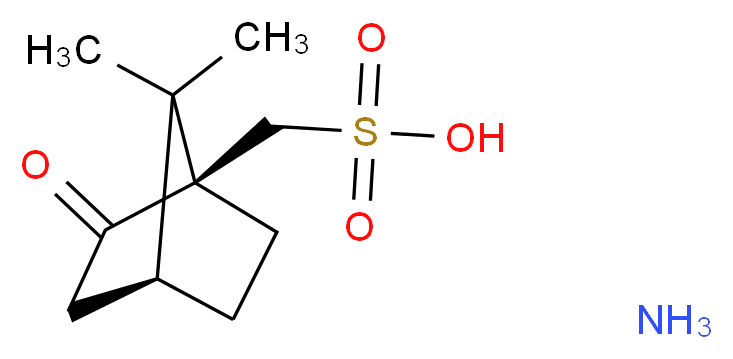 (1R)-(-)-10-Camphorsulfonic acid ammonium salt_Molecular_structure_CAS_82509-30-6)