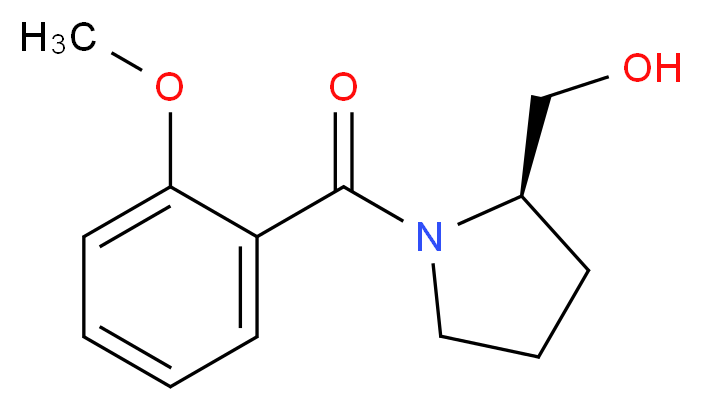 (R)-(+)-1-(2-Methoxybenzoyl)-2-pyrrolidinemethanol_Molecular_structure_CAS_207511-15-7)
