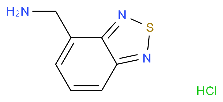 4-(Aminomethyl)-2,1,3-benzothiadiazole hydrochloride 97%_Molecular_structure_CAS_830330-21-7)
