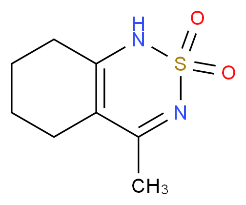 4-Methyl-5,6,7,8-tetrahydro-2,1,3-benzothiadiazine-2,2(1H)-dione_Molecular_structure_CAS_3580-37-8)