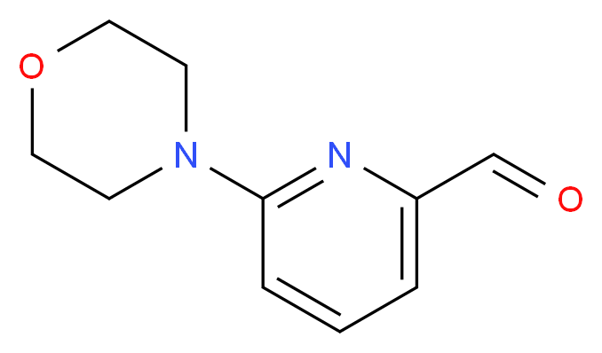 6-(Morpholin-4-yl)pyridine-2-carboxaldehyde 97%_Molecular_structure_CAS_857283-88-6)