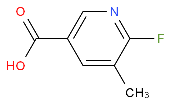 2-FLUORO-3-METHYL-PYRIDINE-5-CARBOXYLIC ACID_Molecular_structure_CAS_885267-35-6)