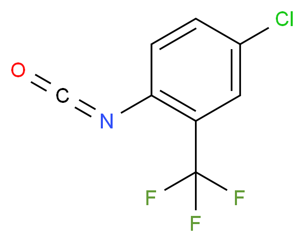 4-Chloro-2-(trifluoromethyl)phenyl isocyanate 97%_Molecular_structure_CAS_16588-69-5)
