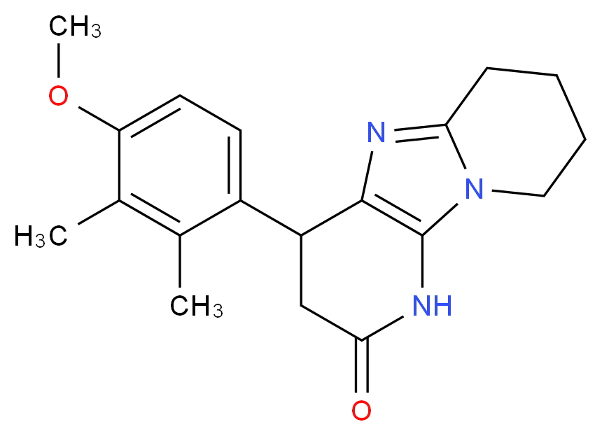 4-(4-methoxy-2,3-dimethylphenyl)-3,4,6,7,8,9-hexahydropyrido[3',2':4,5]imidazo[1,2-a]pyridin-2(1H)-one (non-preferred name)_Molecular_structure_CAS_)