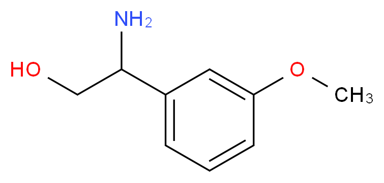 2-Amino-2-(3-methoxy-phenyl)-ethanol_Molecular_structure_CAS_325153-00-2)