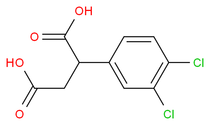 2-(3,4-Dichloro-phenyl)-succinic acid_Molecular_structure_CAS_93553-81-2)