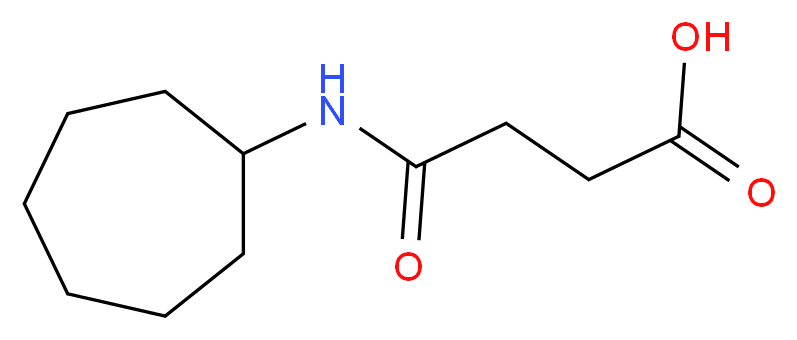 4-(Cycloheptylamino)-4-oxobutanoic acid_Molecular_structure_CAS_545349-11-9)