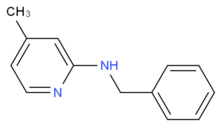 2-Benzylamino-4-methylpyridine_Molecular_structure_CAS_13021-71-1)