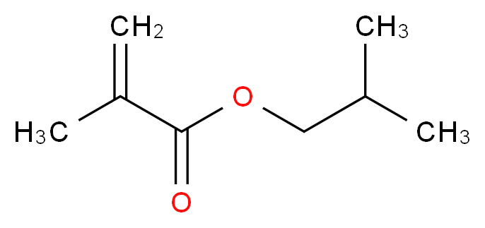 Isobutyl methacrylate_Molecular_structure_CAS_97-86-9)