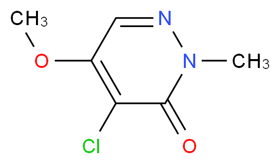 4-chloro-5-methoxy-2-methyl-2,3-dihydropyridazin-3-one_Molecular_structure_CAS_14628-57-0)