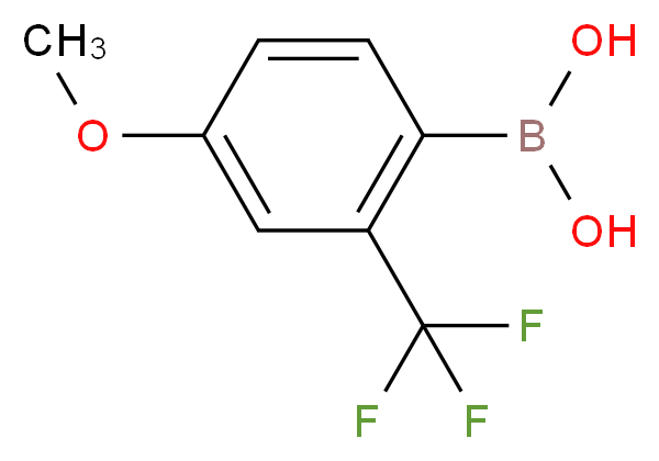 4-Methoxy-2-(trifluoromethyl)benzeneboronic acid_Molecular_structure_CAS_313546-16-6)
