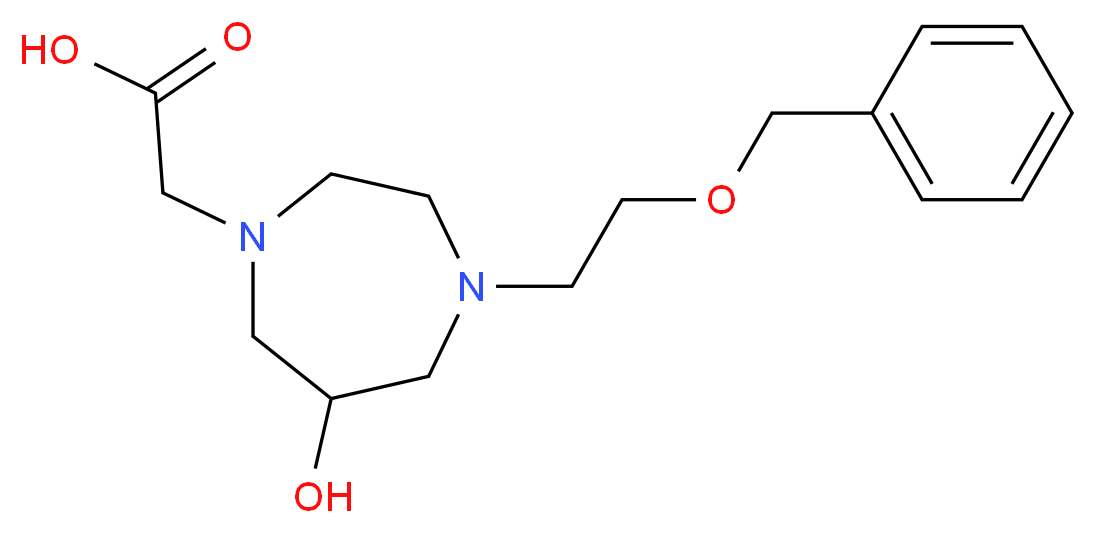{4-[2-(benzyloxy)ethyl]-6-hydroxy-1,4-diazepan-1-yl}acetic acid_Molecular_structure_CAS_)