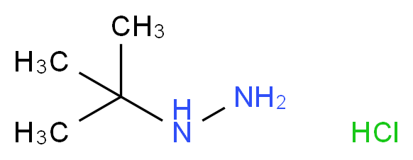 t-Butylhydrazine.HCl_Molecular_structure_CAS_7400-27-3)