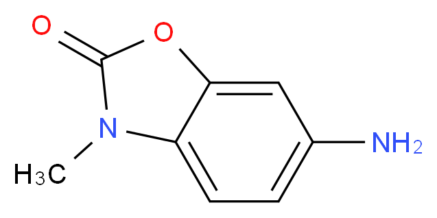 6-amino-3-methyl-1,3-benzoxazol-2(3H)-one_Molecular_structure_CAS_99584-10-8)